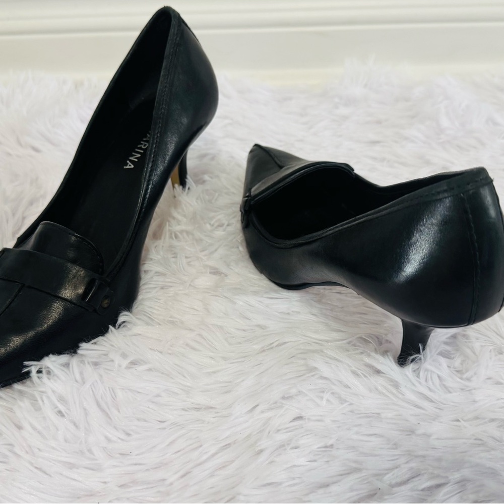 Sleek Black Stiletto Heels